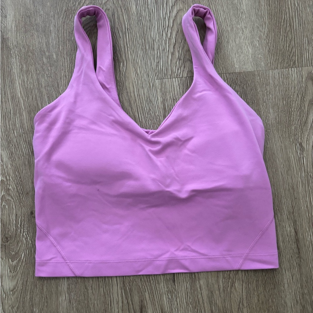 lululemon athletica Pink Crop Top